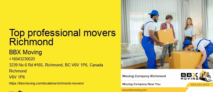 Top professional movers Richmond