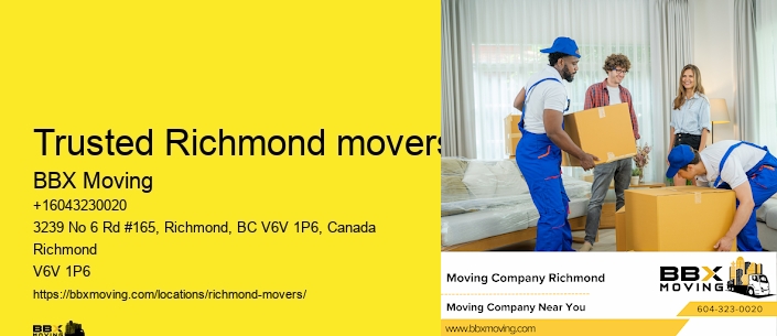 Trusted Richmond movers
