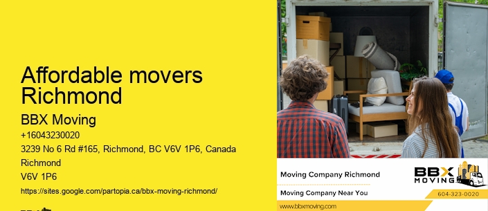 Affordable movers Richmond