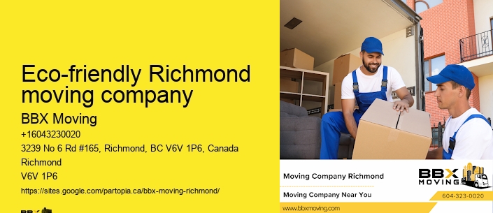 Eco-friendly Richmond moving company