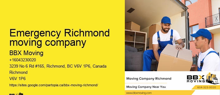 Emergency Richmond moving company