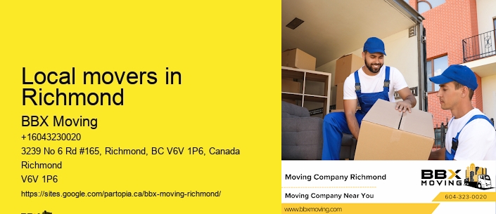 Local movers in Richmond