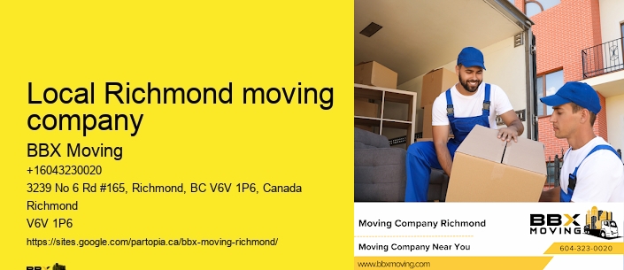 Local Richmond moving company