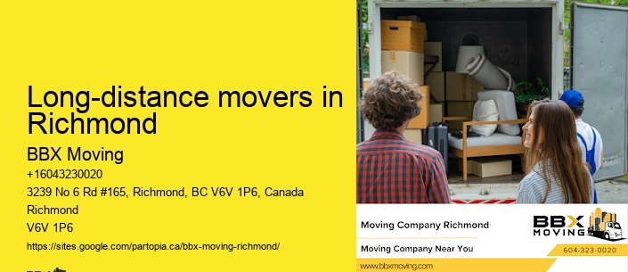 Long-distance movers in Richmond