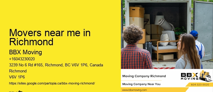 Movers near me in Richmond