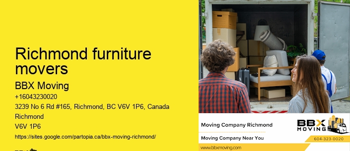 Richmond furniture movers