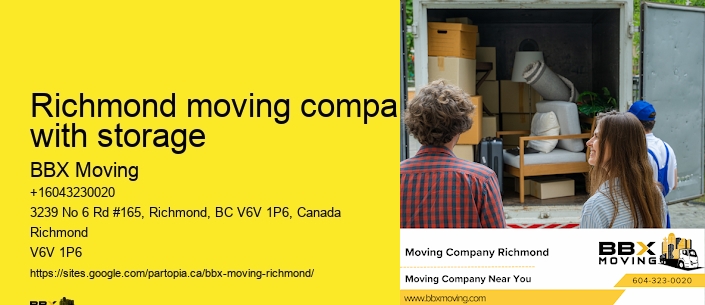 Richmond moving company with storage
