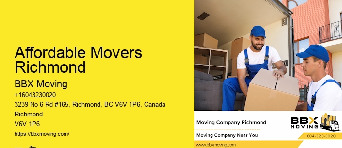 Affordable Movers Richmond