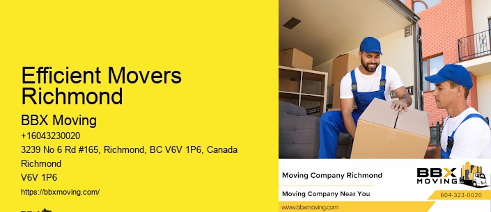 Efficient Movers Richmond