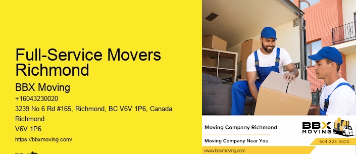 Full-Service Movers Richmond