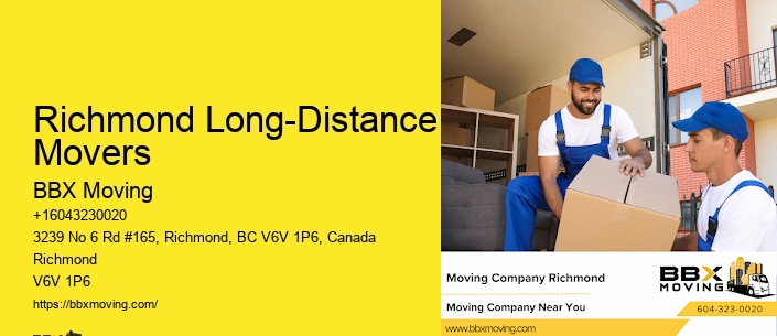 Richmond Long-Distance Movers