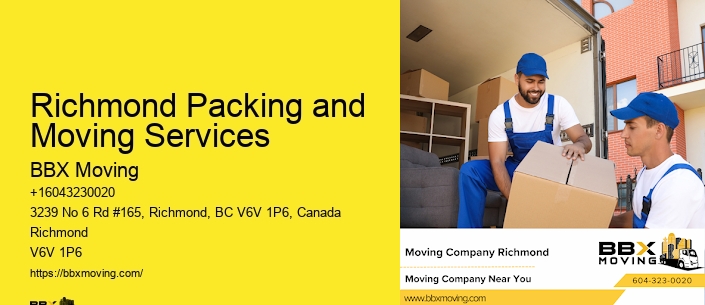 Richmond Packing and Moving Services