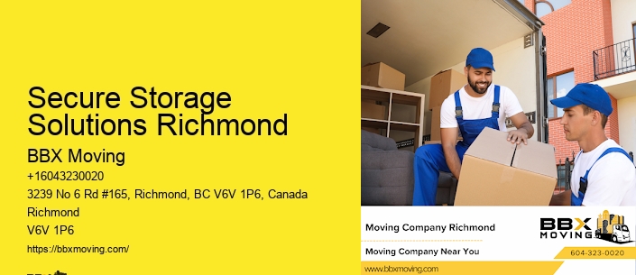 Secure Storage Solutions Richmond