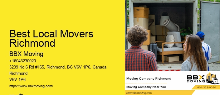 Best Local Movers Richmond