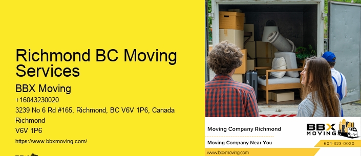 Richmond BC Moving Services