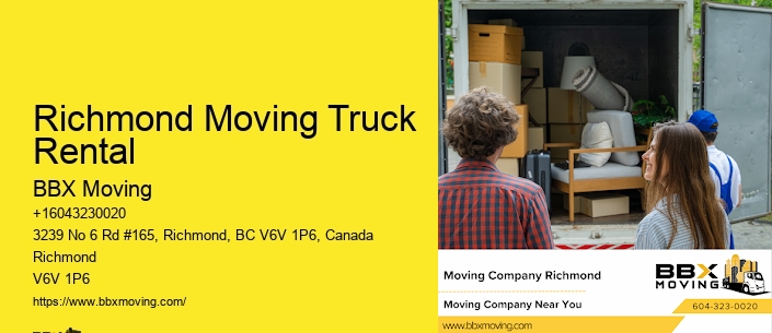 Richmond Moving Truck Rental
