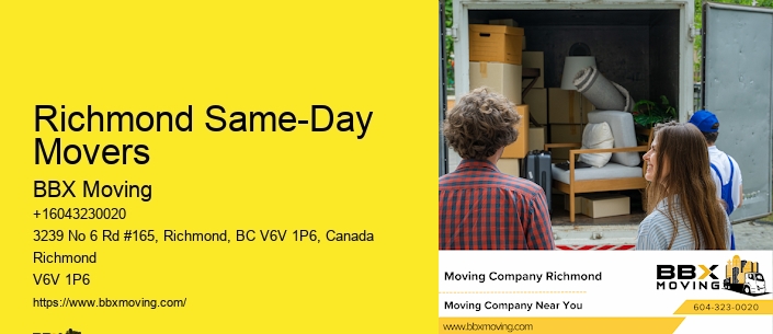Richmond Same-Day Movers