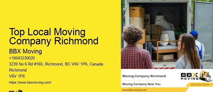 Top Local Moving Company Richmond
