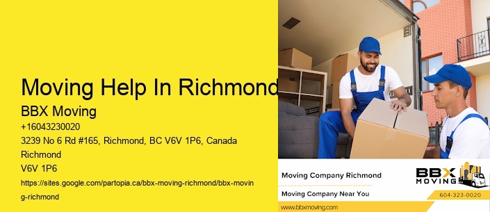 Moving Help In Richmond