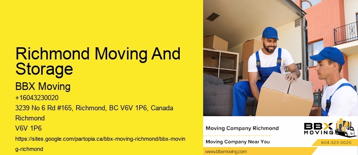 Richmond Moving And Storage