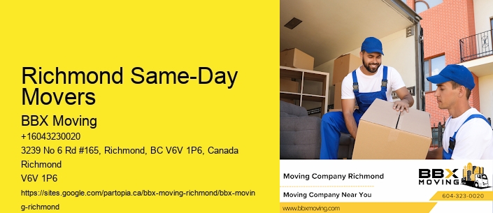 Richmond Same-Day Movers