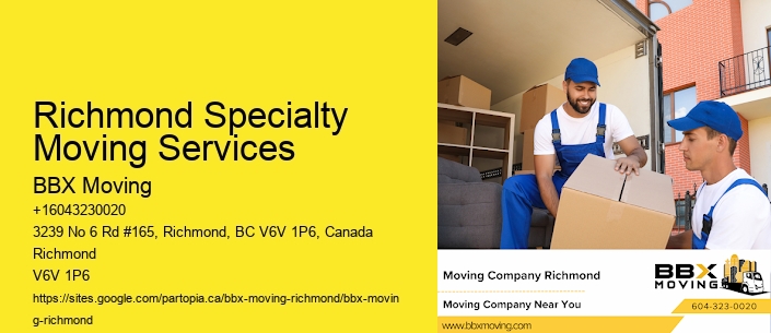 Richmond Specialty Moving Services