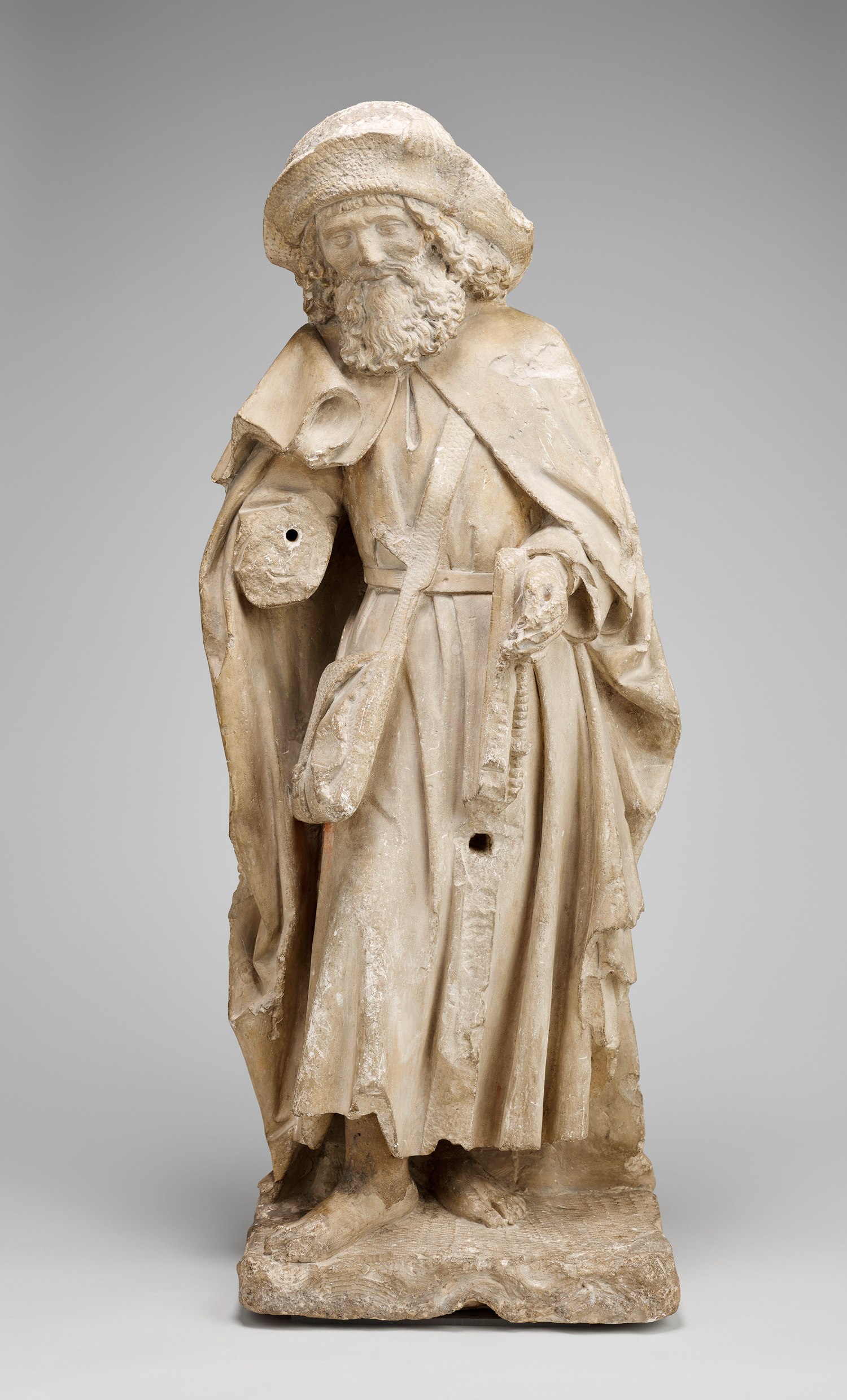 Saint Jacques en pèlerin