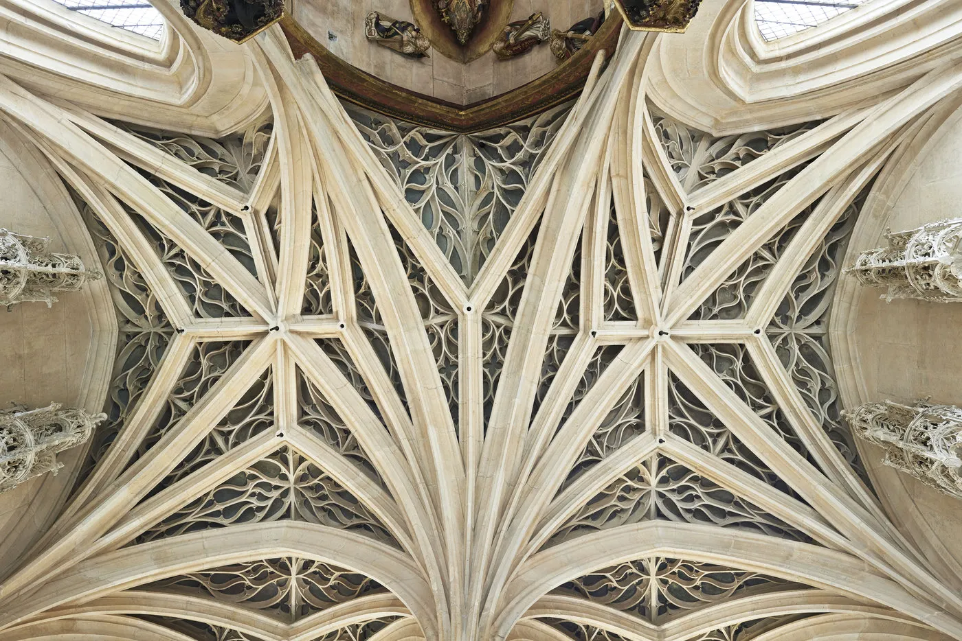 Vault of the chapel of the Hôtel de Cluny