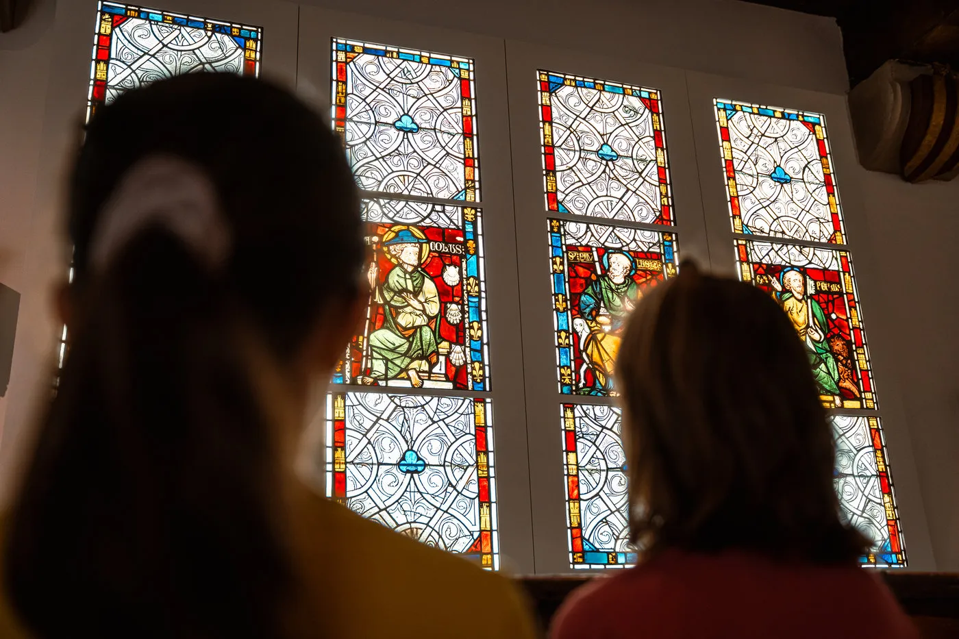 Visiteurs au musée de Cluny, Salle 9