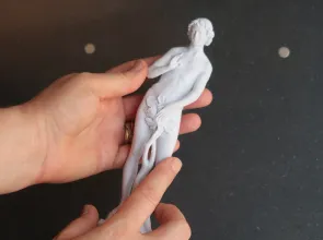Visite-atelier descriptive et tactile