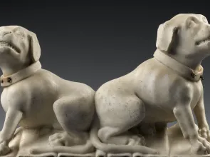 Fragment de gisant, chiens, Cl. 19301