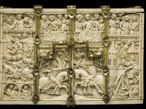 Coffret, assaut du château d'amour, Cl. 23840
