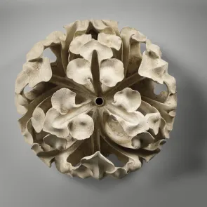 Keystone (bouquets of trefoil leaves), Cl. 18929
