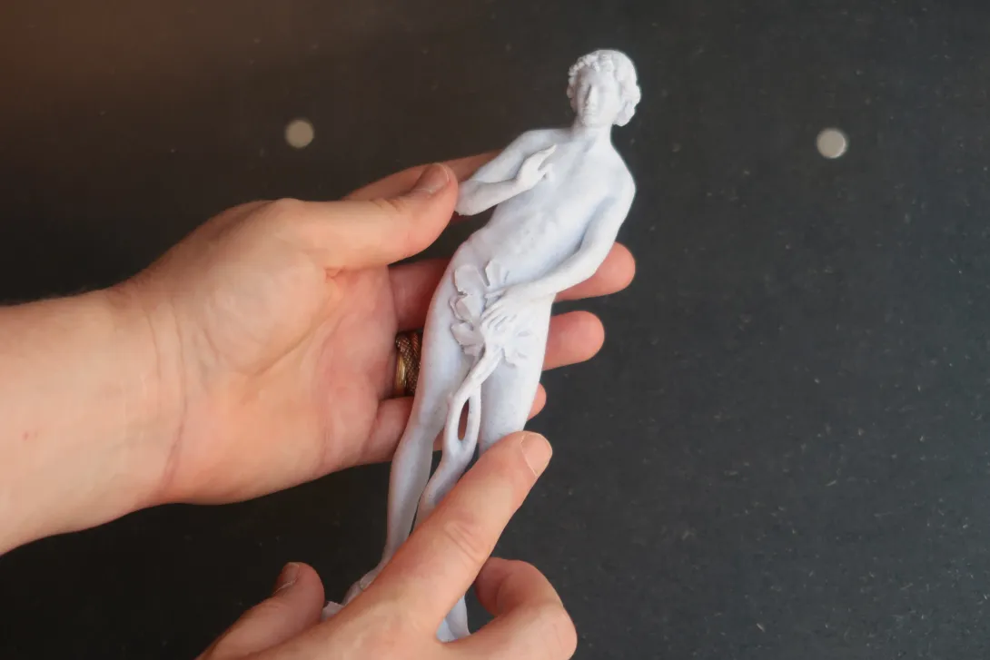 Visite-atelier descriptive et tactile