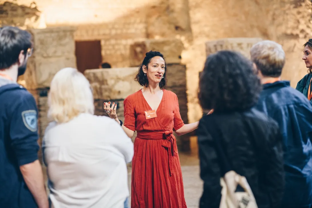 Cluny tranquille dans le frigidarium
