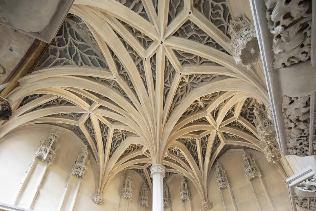 Bóveda de la capilla del Hôtel de Cluny