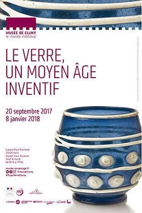 Poster for the exhibition "Glass: An Inventive Middle Ages"