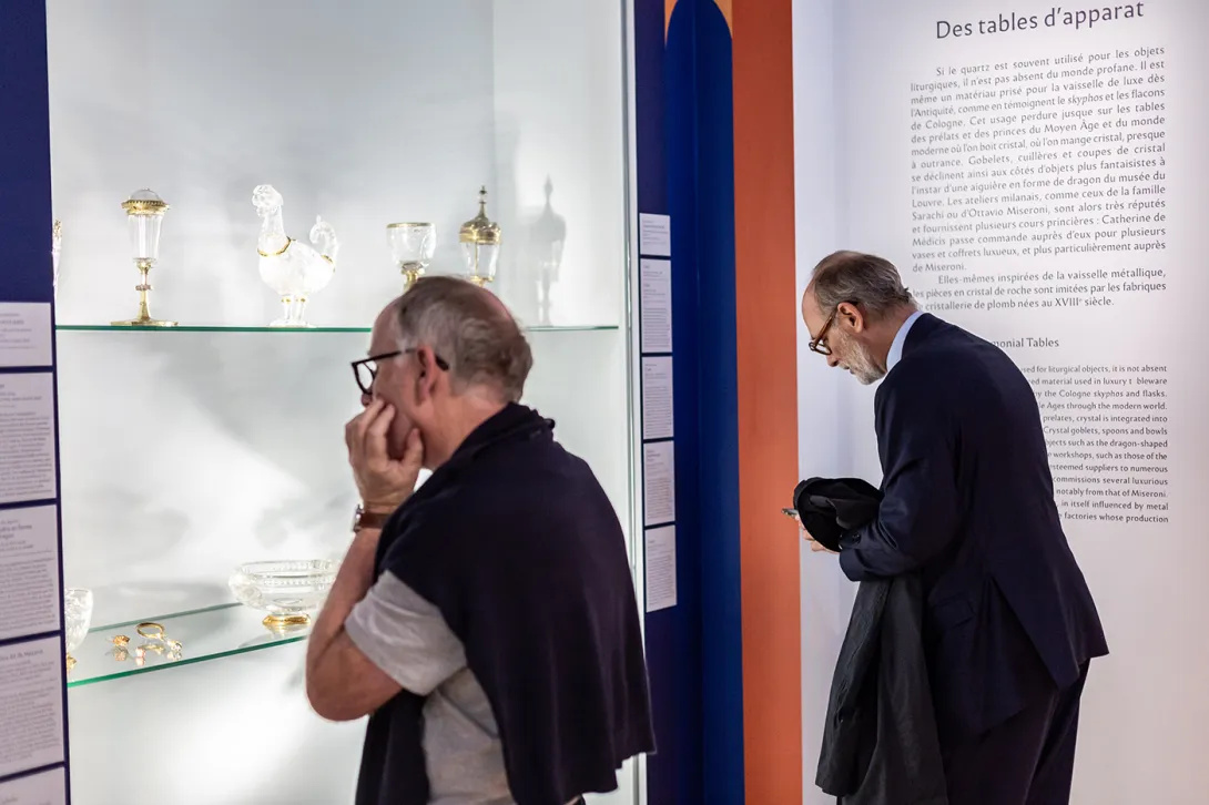 Exposition, Voyage dans le cristal
