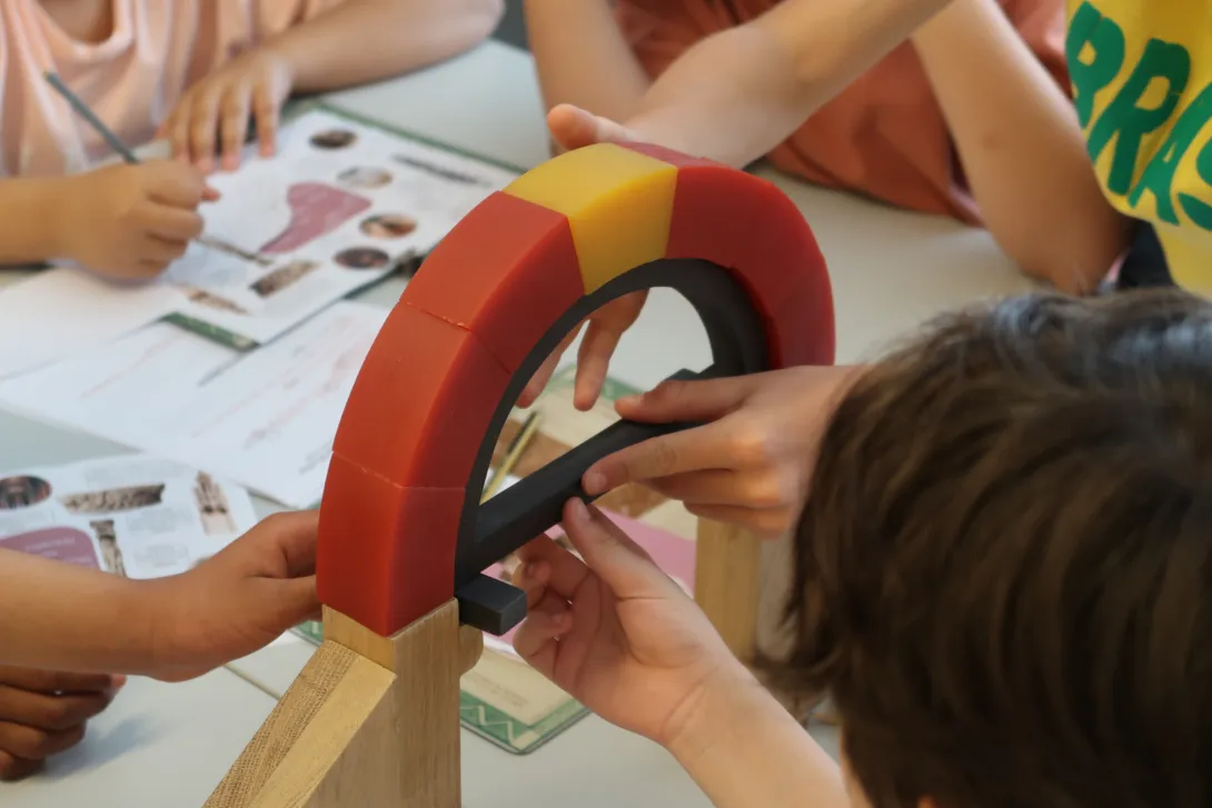 Atelier autour de l'architecture médiévale et du décor sculpté