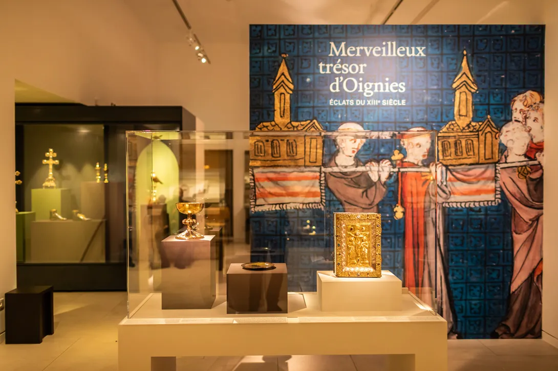 Exposition, Merveilleux trésor d'Oignies. Éclats du XIIIe siècle