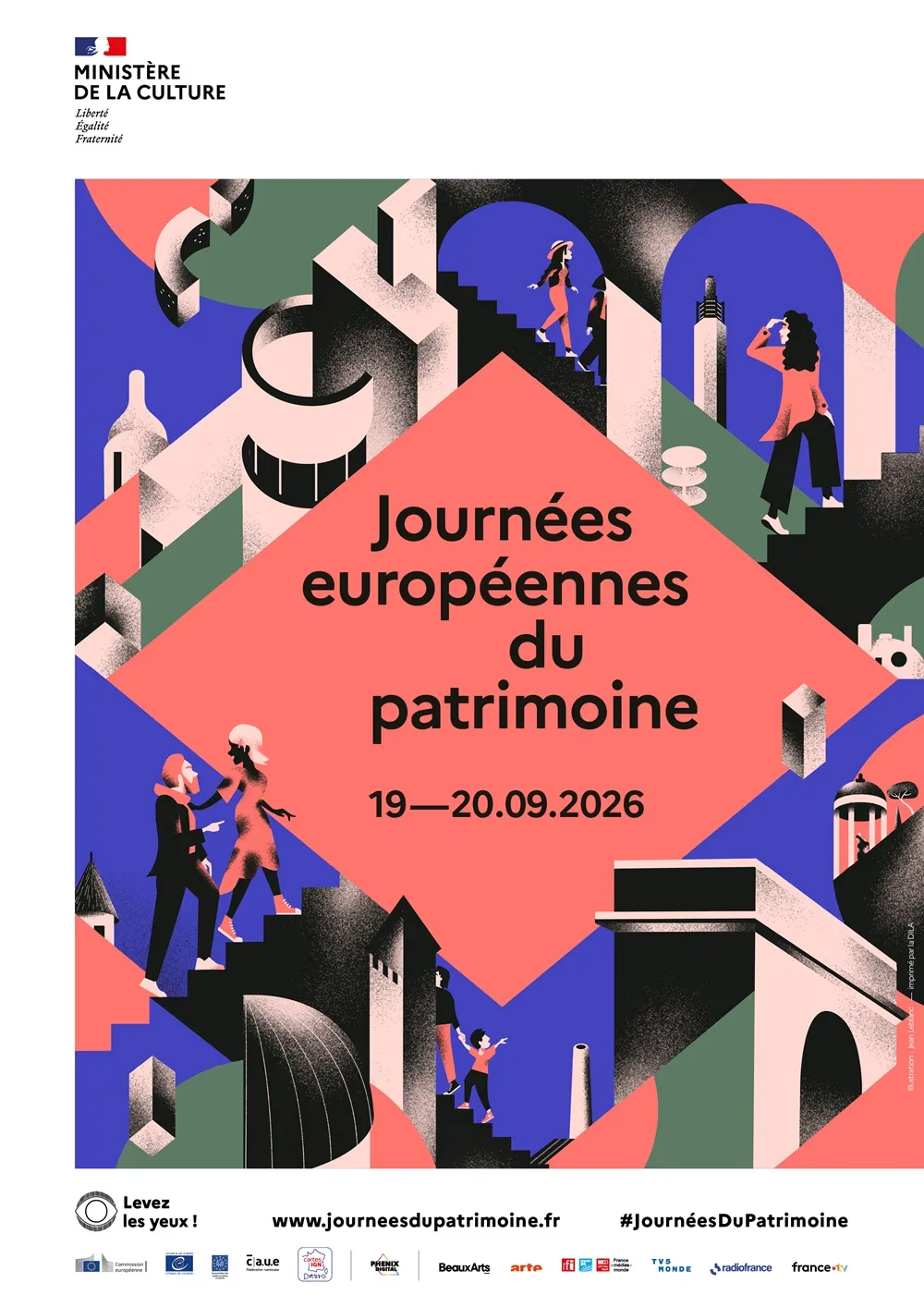 affiche des journées européennes du patrimoine