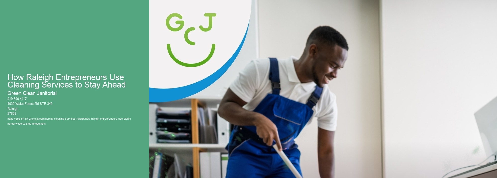 How Raleigh Entrepreneurs Use Cleaning Services to Stay Ahead