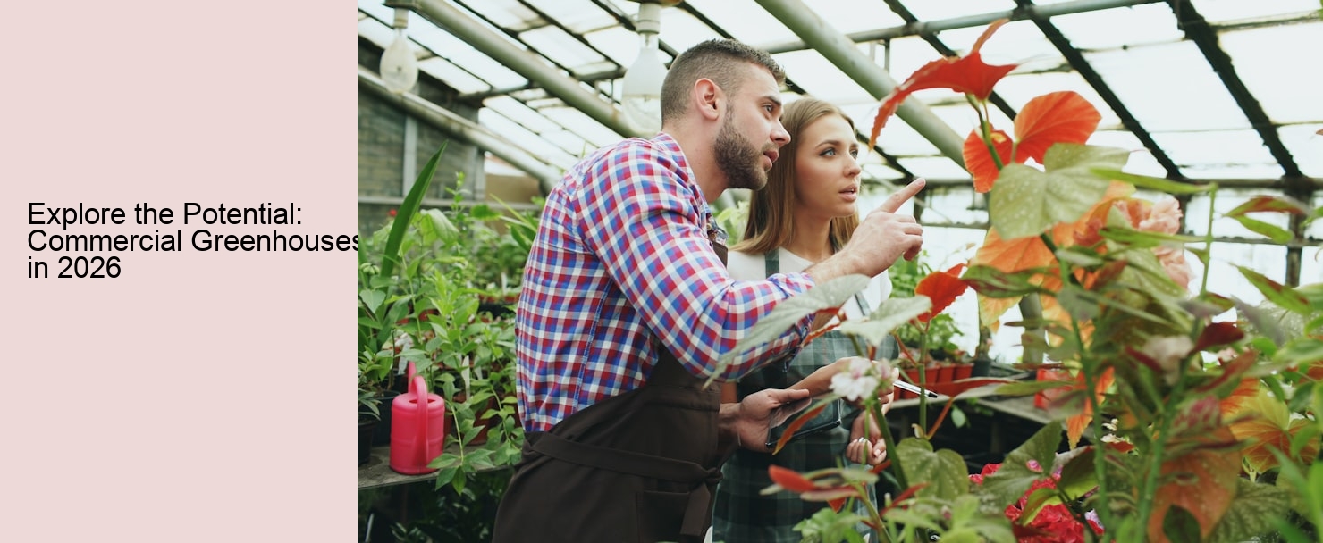 Explore the Potential: Commercial Greenhouses in 2026