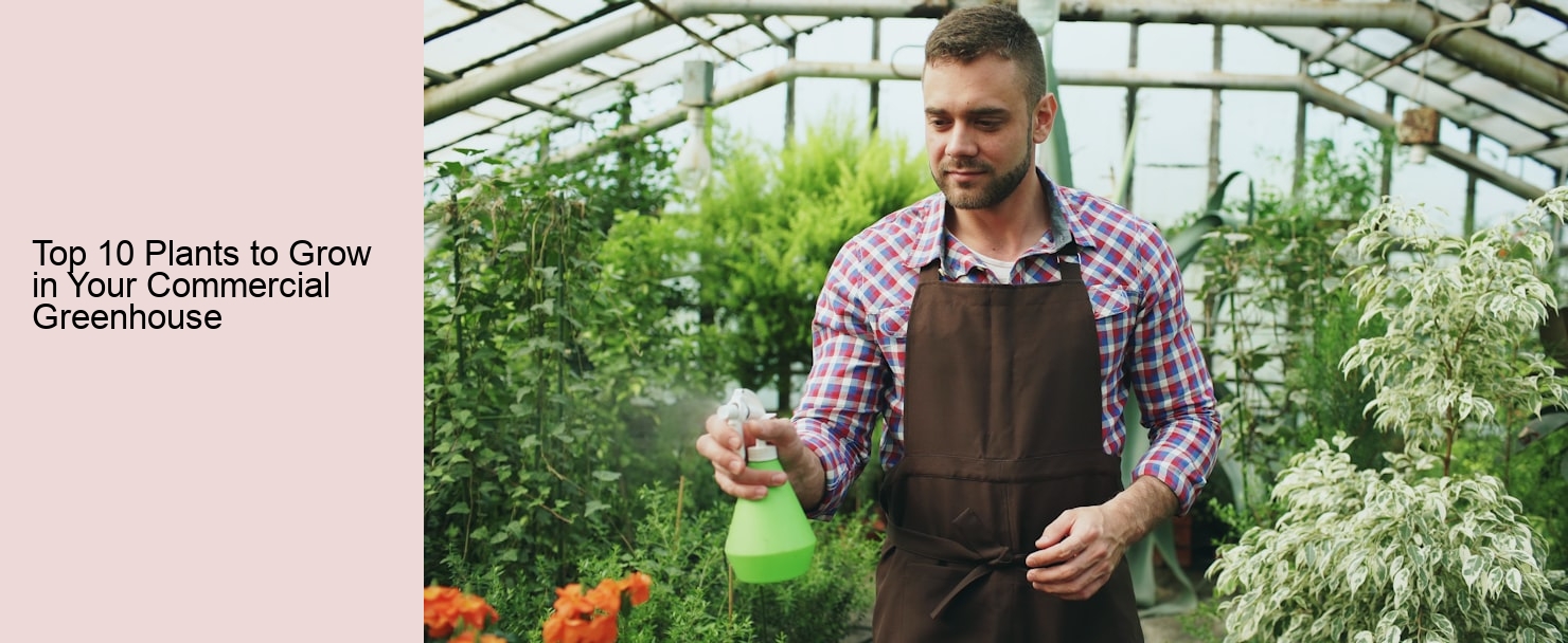 Top 10 Plants to Grow in Your Commercial Greenhouse