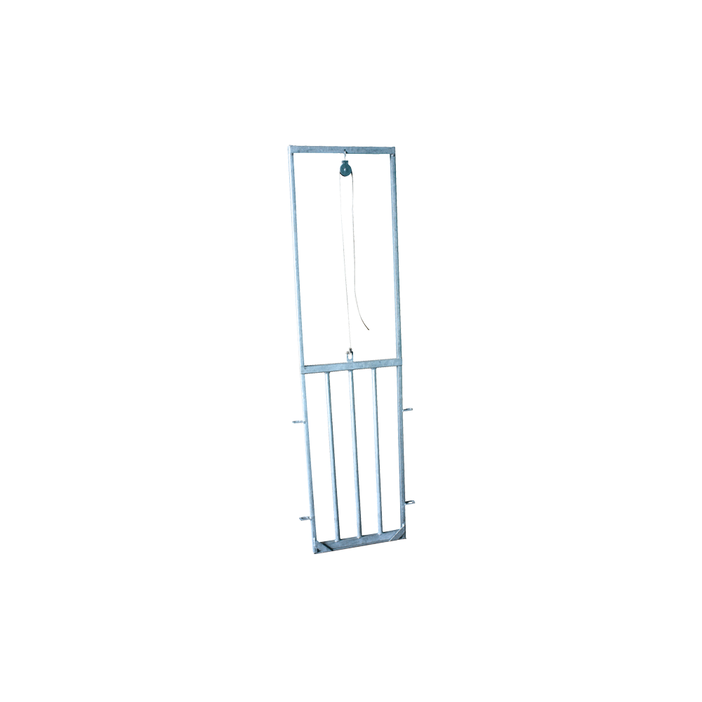 Porte guillotine pour mouton (avec barre verticale)