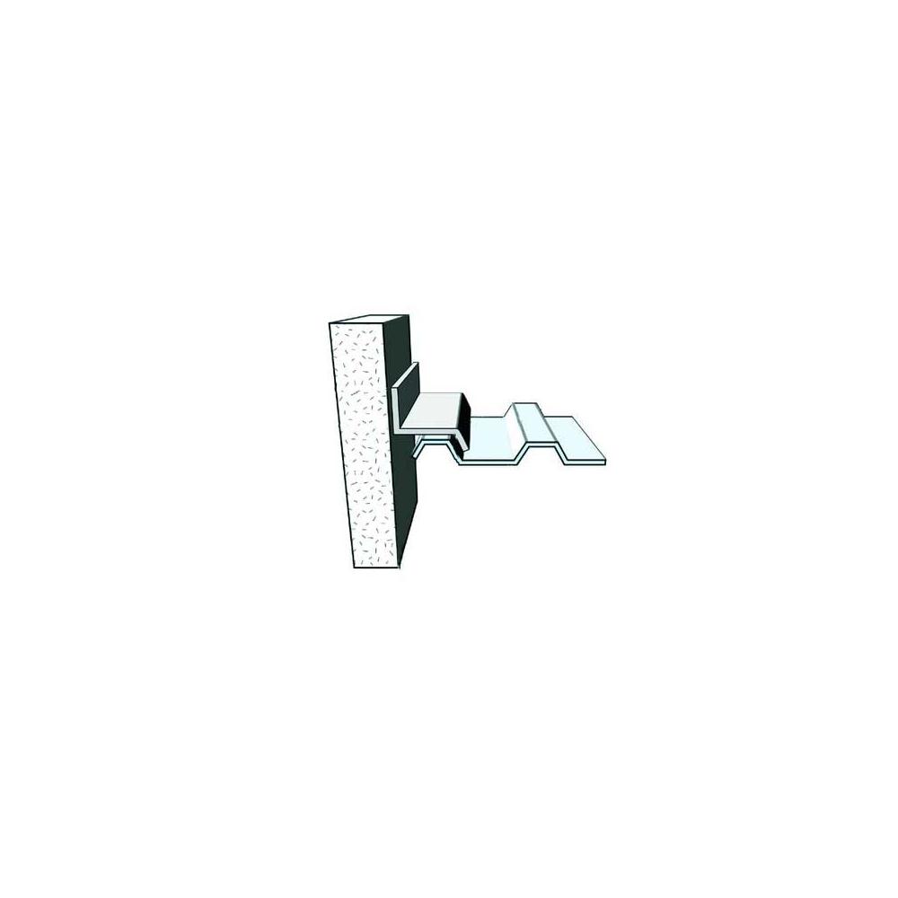 SOLIN CONTRE MUR ANTHRACITE 2 m