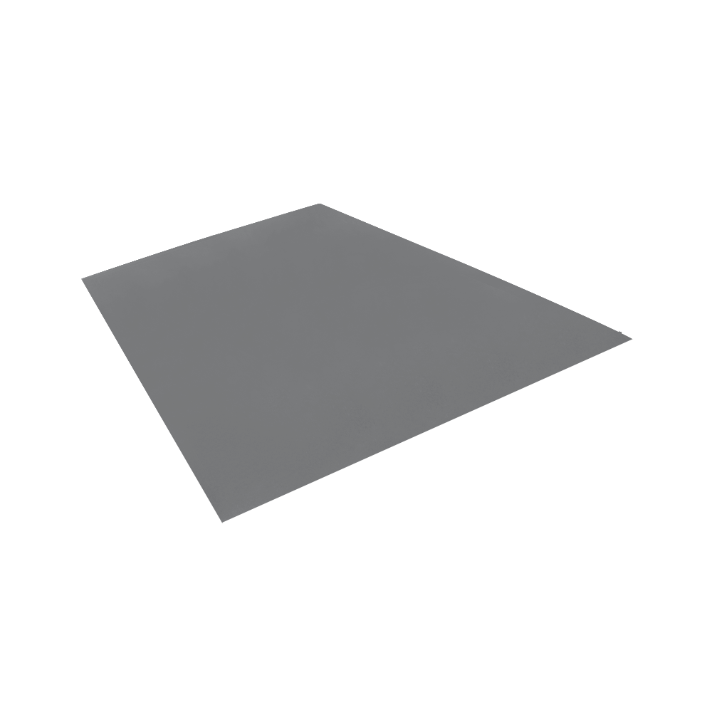 Tôle PLANE pour Tôle TUILE 1,22 x 2m Gris Anthracite le m²