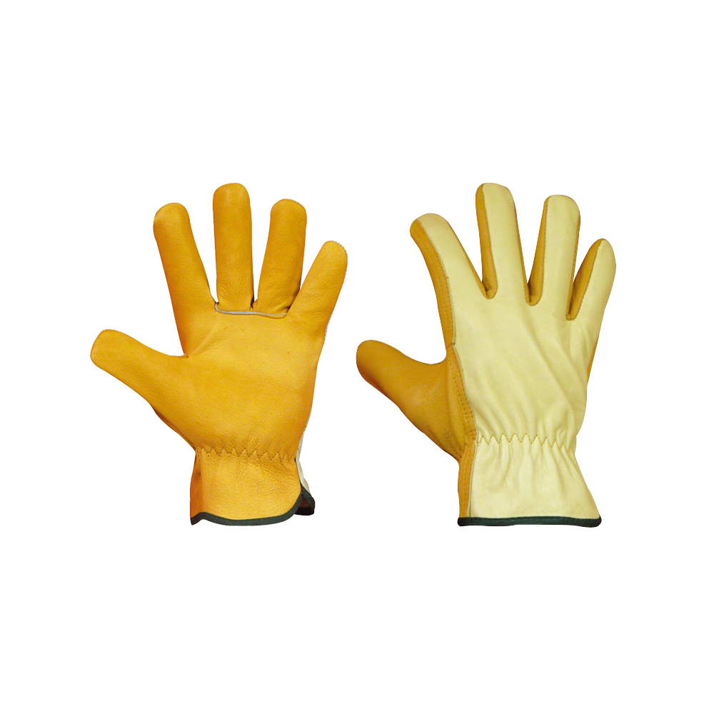 Gants cuir traités hydrofuge T 10