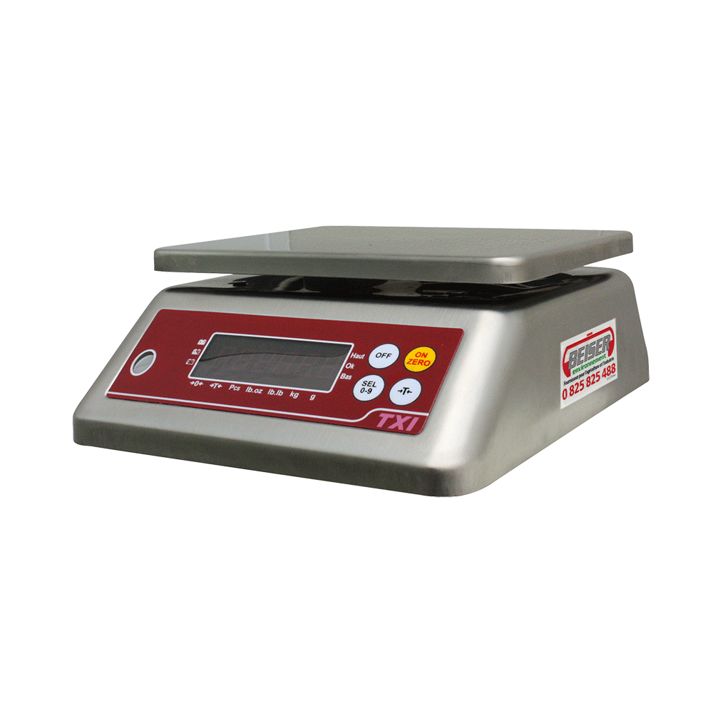 Balance haute précision tout inox 6kg/1g, HML, IP 67