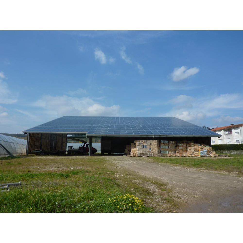 Hangar agricole photovoltaïque